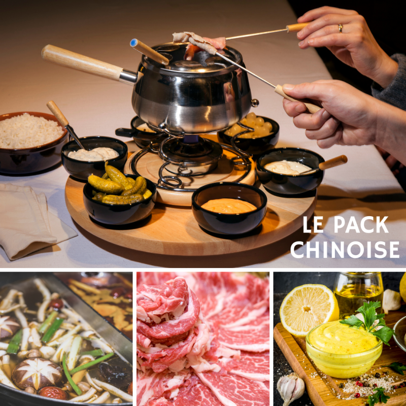 Pack Fondue Chinoise by BTB - Boucherie - Traiteur en ligne