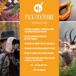 Pack d'octobre, saveurs...