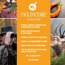 Pack d'octobre, saveurs...